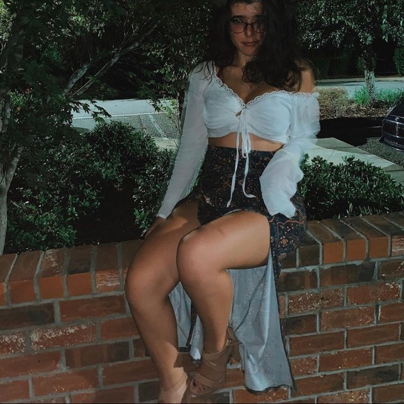 Earth Bound Skirt - double slit - Picture 3 of 3